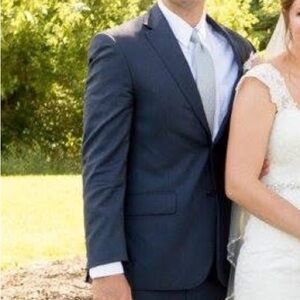 Jos A Bank blue suit